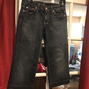 7 for all mankind Capri jeans